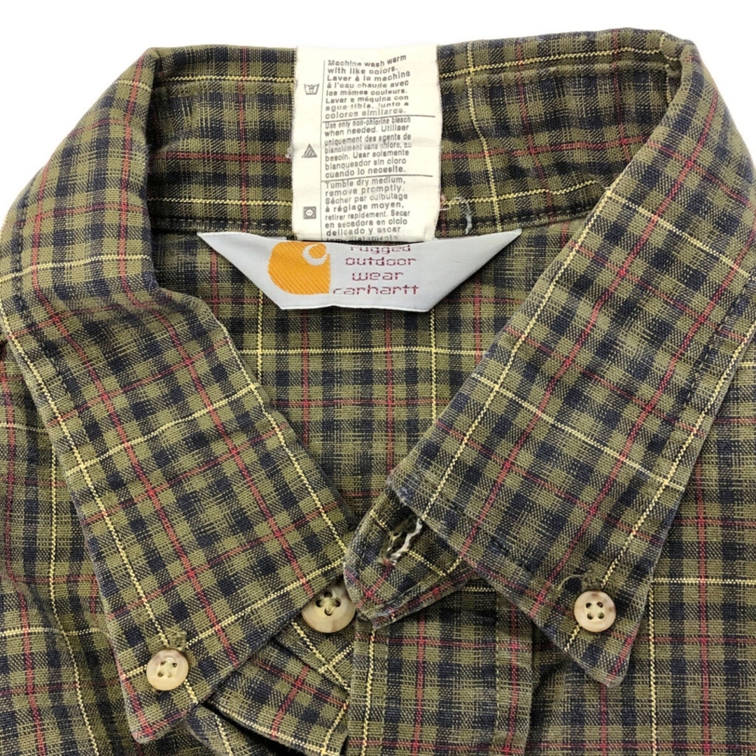carhartt - 90年代 USA製 Carhartt カーハート ボタンダウン 長袖