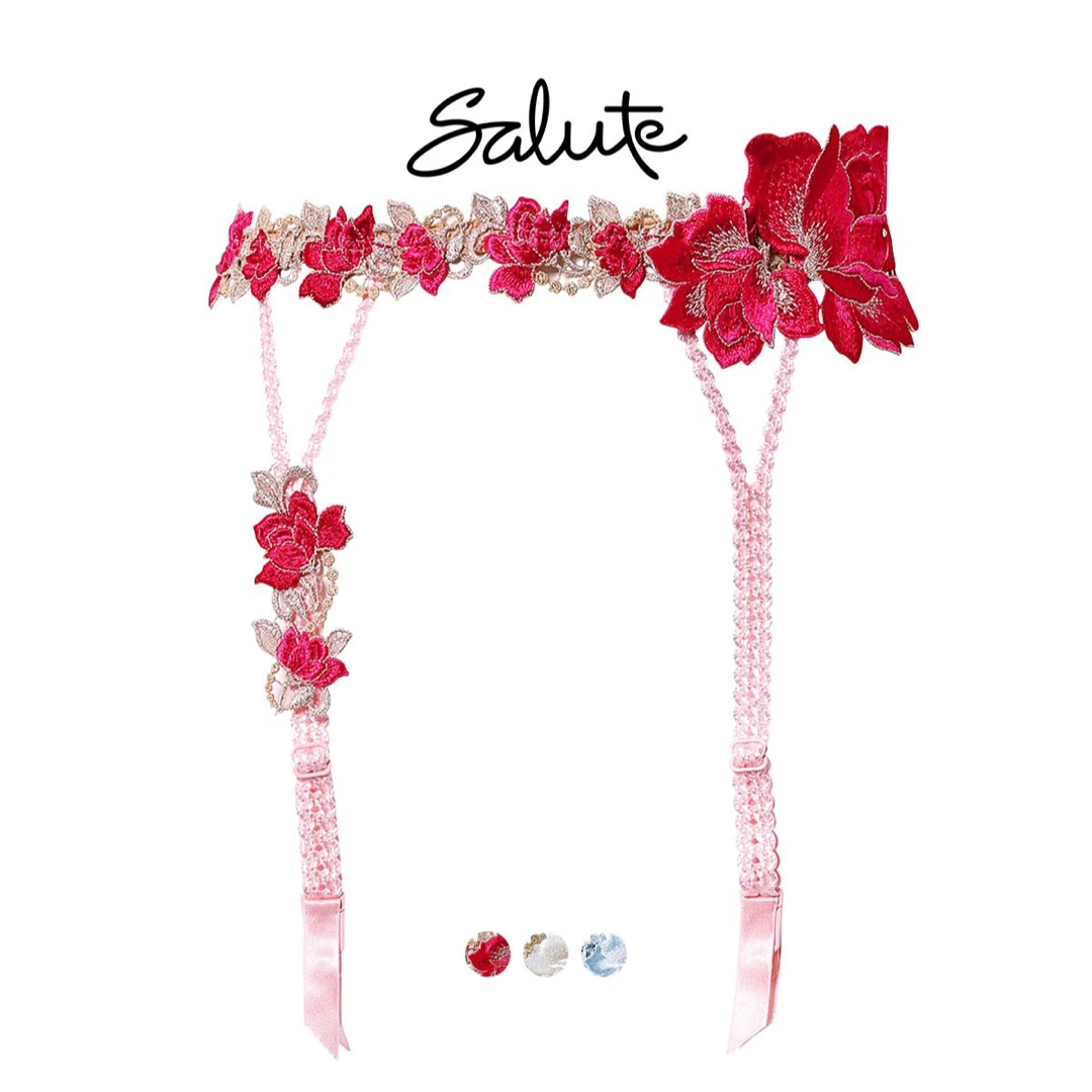 Wacoal - サルート26グループPアップブラソングセット(ローズピンク)の