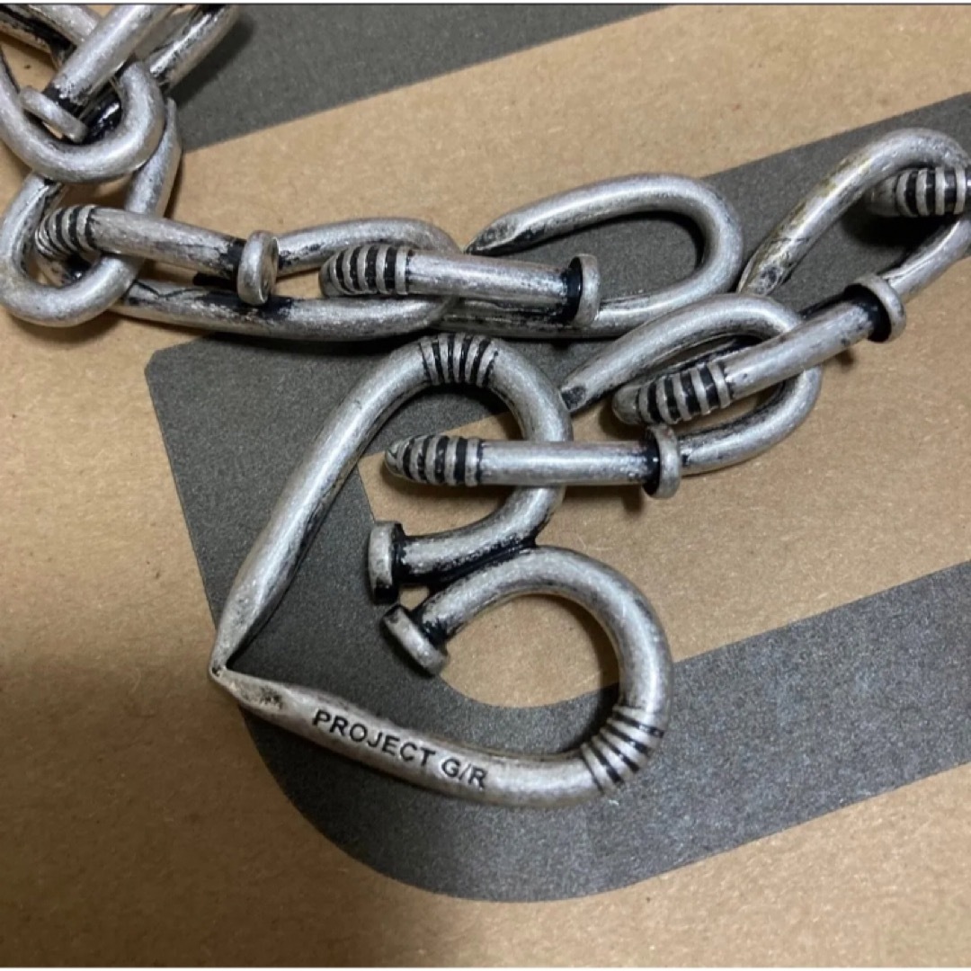 新品未使用品 project g/r ウォレットチェーン project gr の通販 by