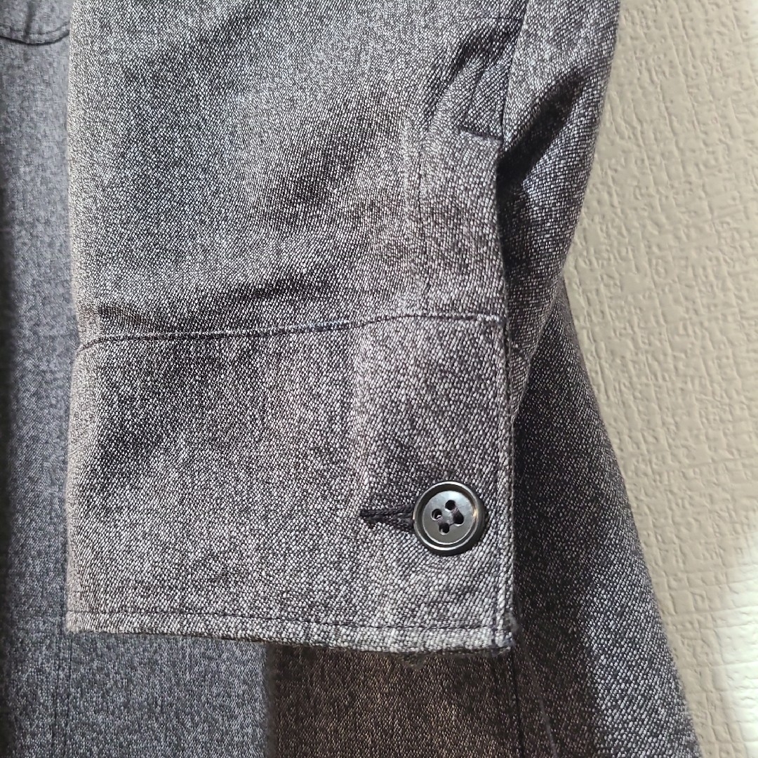 VINTAGE - デッドストック 40s フランス軍 ブラックシャンブレーコート