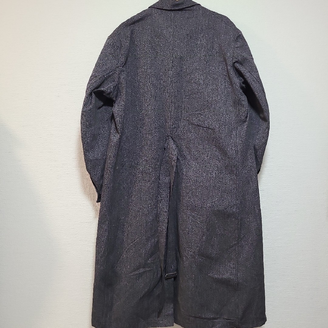 VINTAGE - デッドストック 40s フランス軍 ブラックシャンブレーコート