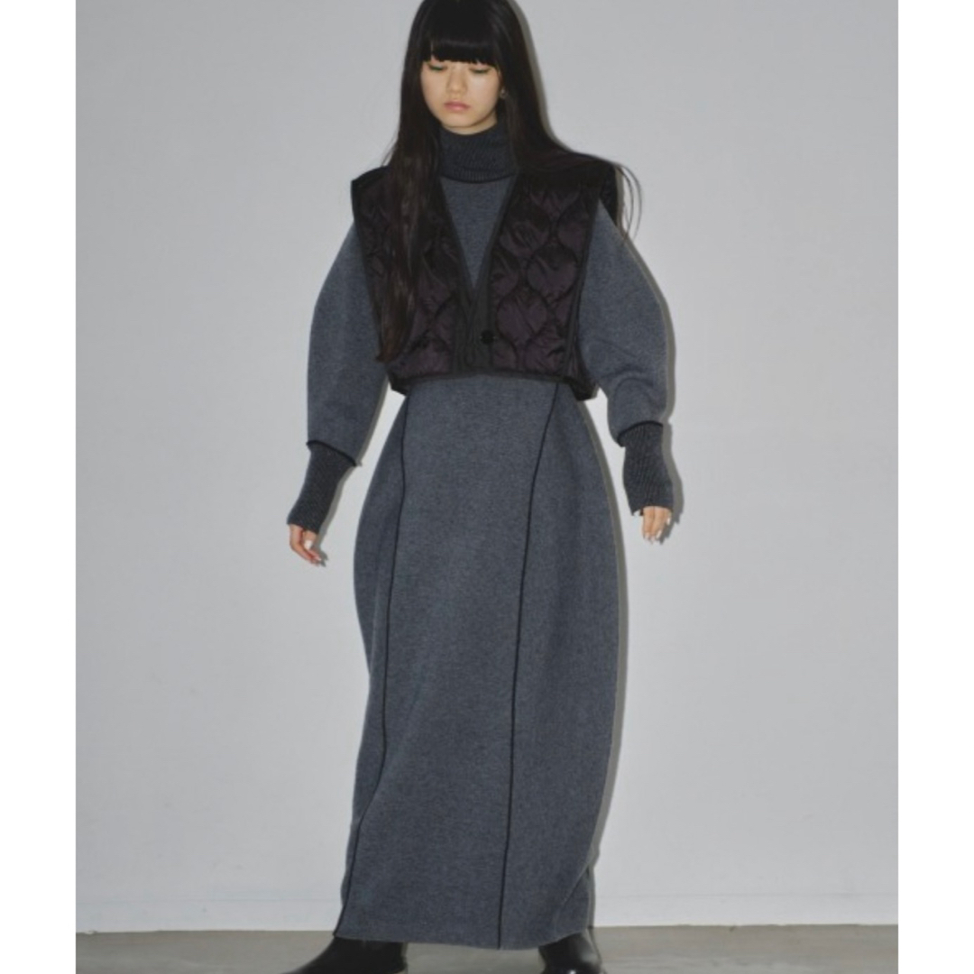TODAYFUL Balloon Wool Knitdress 36