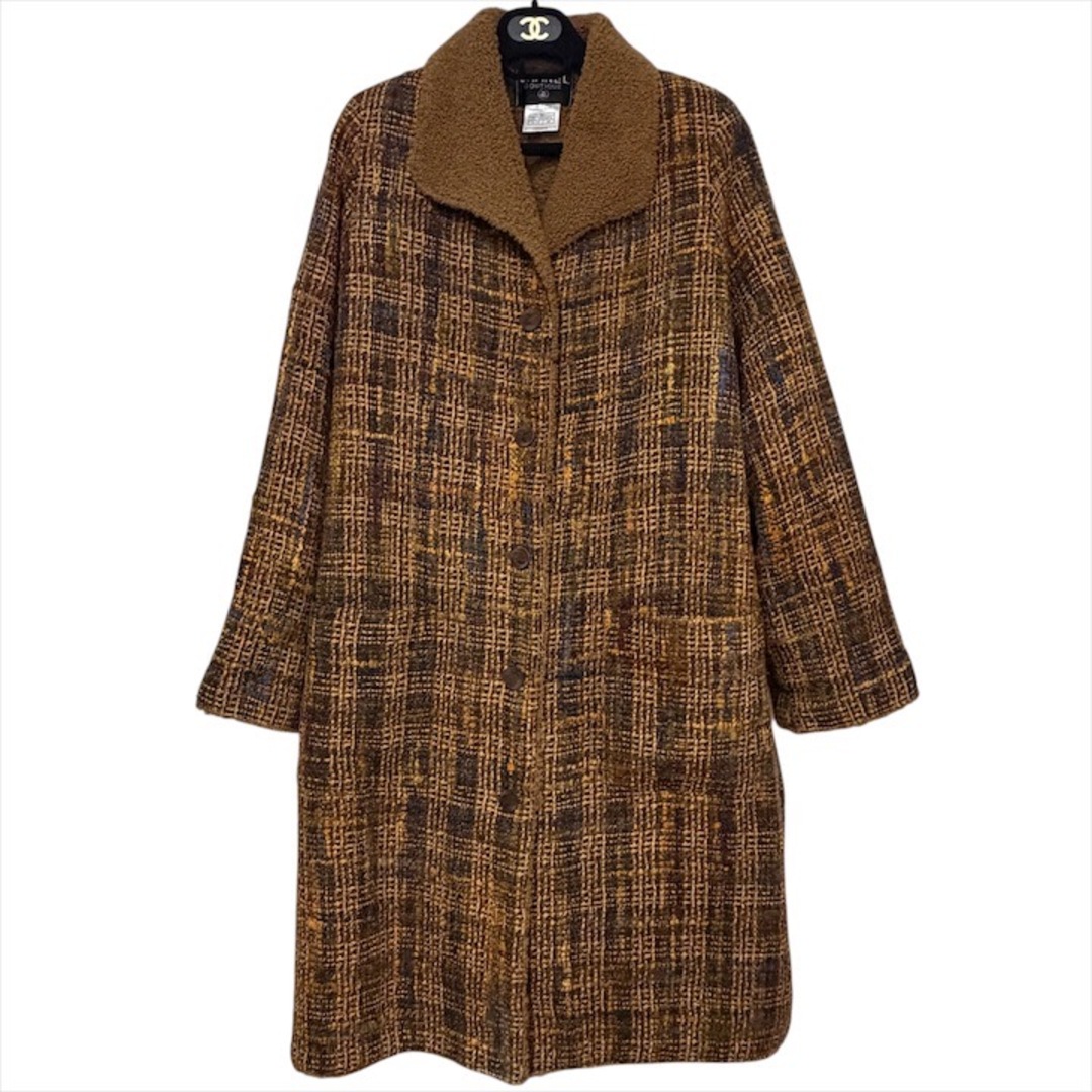 CHANEL - 美品 CHANEL シャネル テディ ボア 襟 ミックスツイード ココ