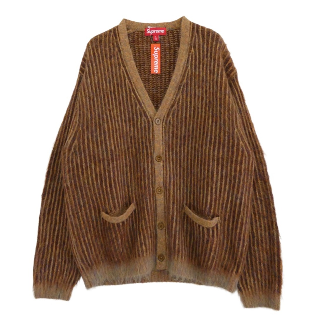 Supreme - Supreme シュプリーム 2-Tone Mohair Cardigan ツートーン