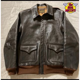 THE REAL McCOY'S - ジョーマッコイ ホースハイド スポーツジャケット