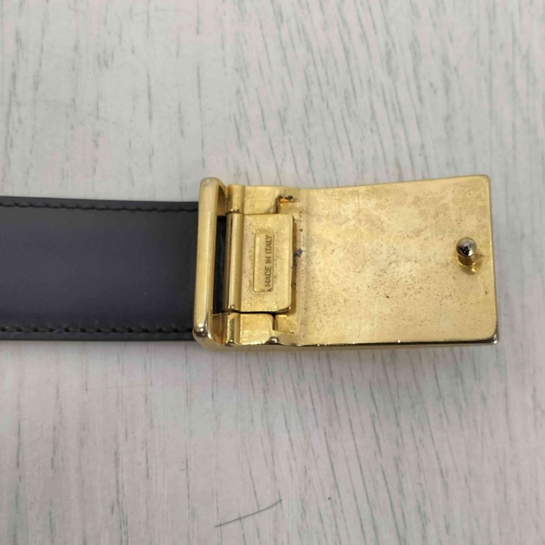 BURBERRY - BURBERRY(バーバリー) ゴールドバックル レザーベルト