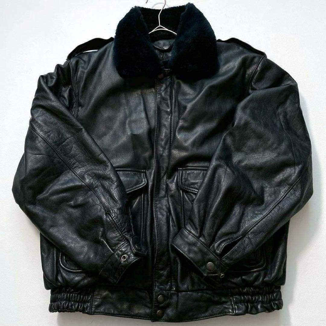 VINTAGE - 【本革】ヴィンテージ フライトジャケット G-1 牛革