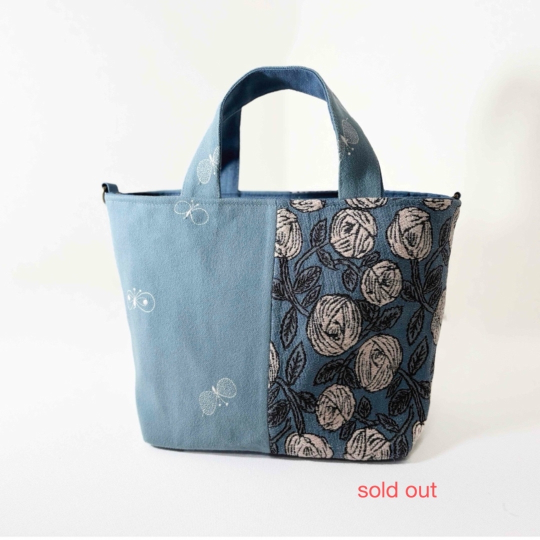 mina perhonen - ミナペルホネン＊トートバッグ＊rosy