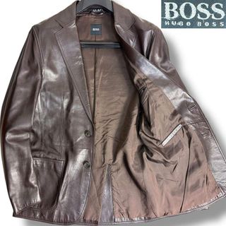 HUGO BOSS（レザージャケット）のフリマアイテム一覧