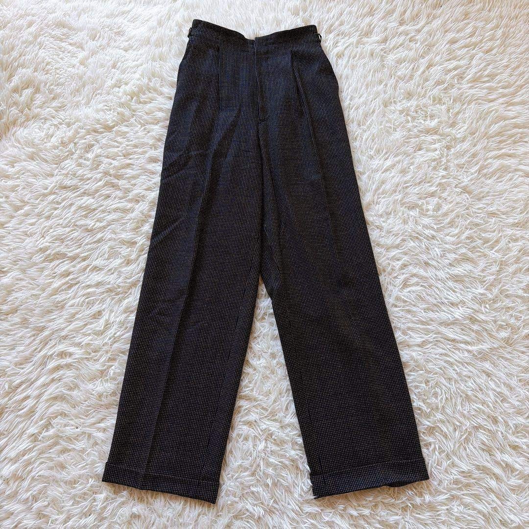 ラルフローレン レディース パンツスーツ セットアップ ドット柄 11号 紺