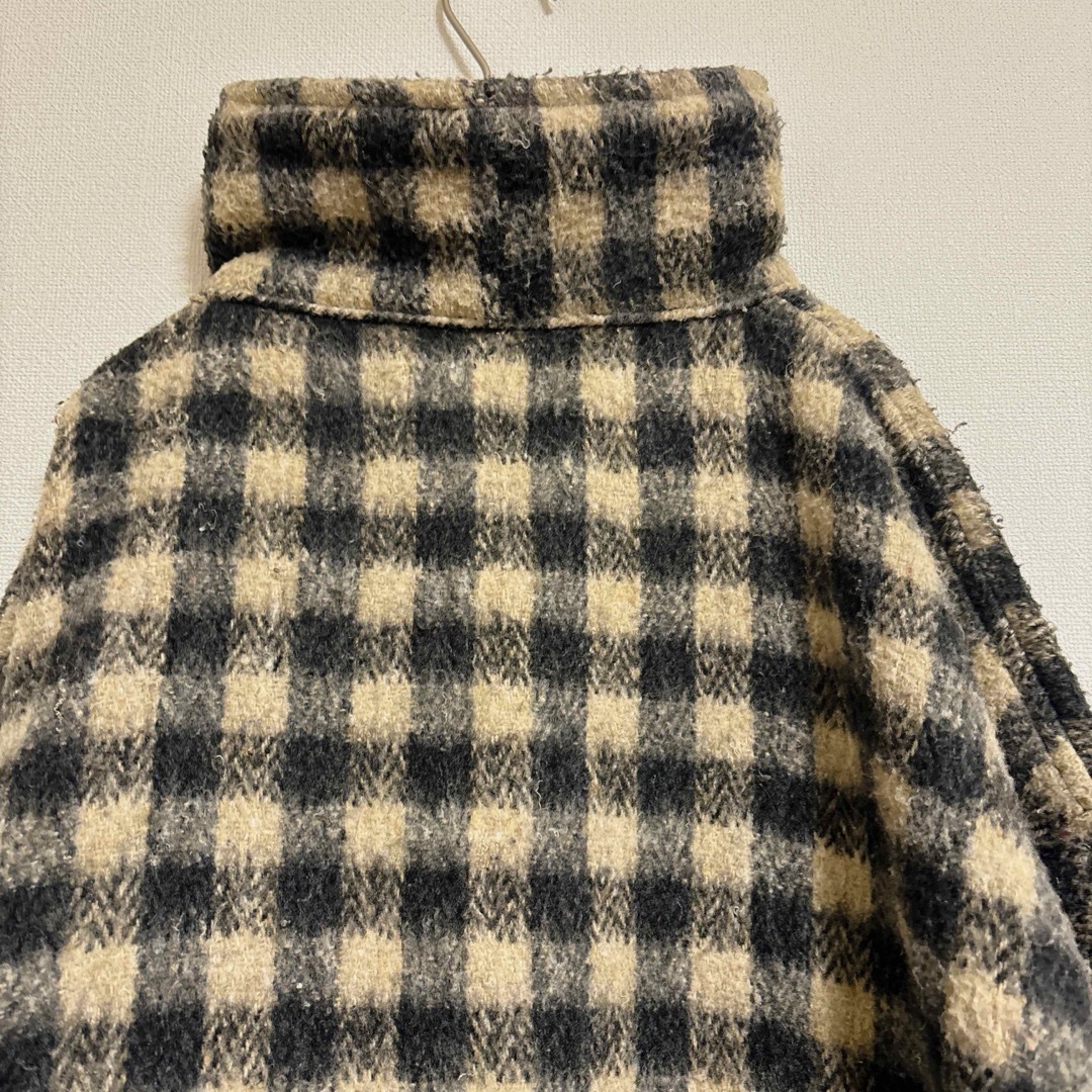 EARTH RAGZ チェック ジャケット ハーフジップ XL アメカジ