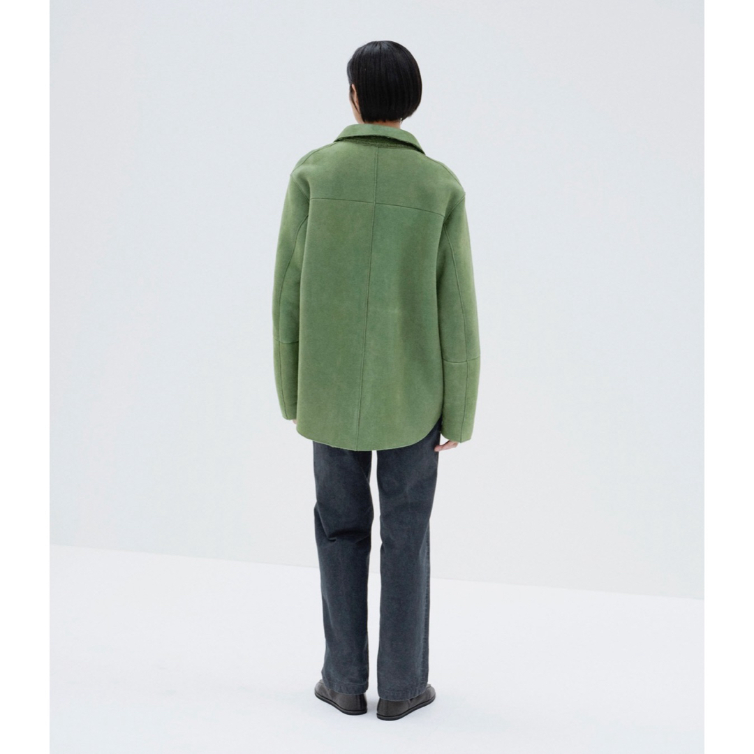 AURALEE - 新品未使用 auralee オーラリー ムートン 0サイズ グリーン