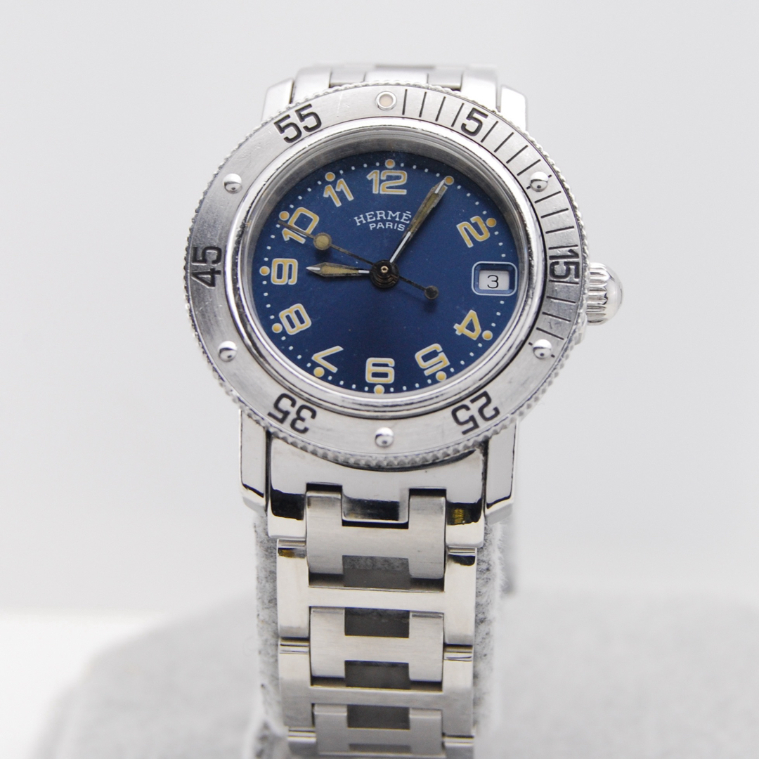 HERMES - HERMES エルメス クリッパーダイバー レディース腕時計 動作