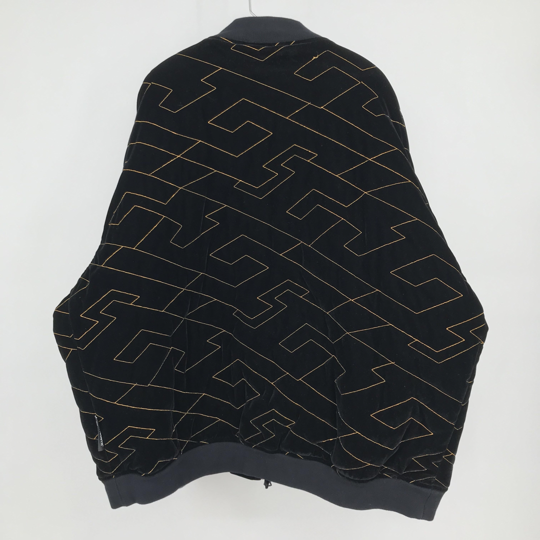 タイトブース ボンバージャケット XL ブラック ベロアの通販 by マート