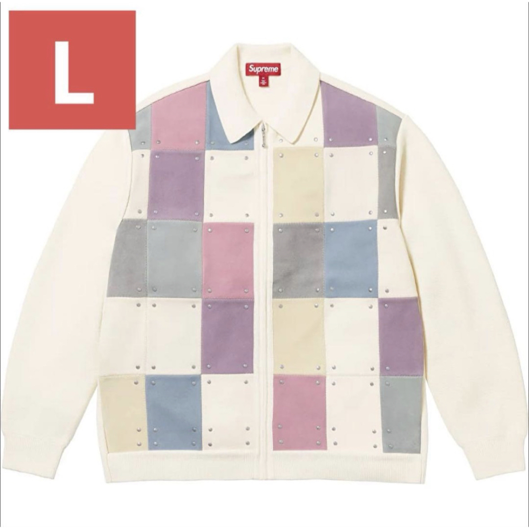 Supreme - Studded Suede Zip Up Cardigan ジップ カーディガンの通販