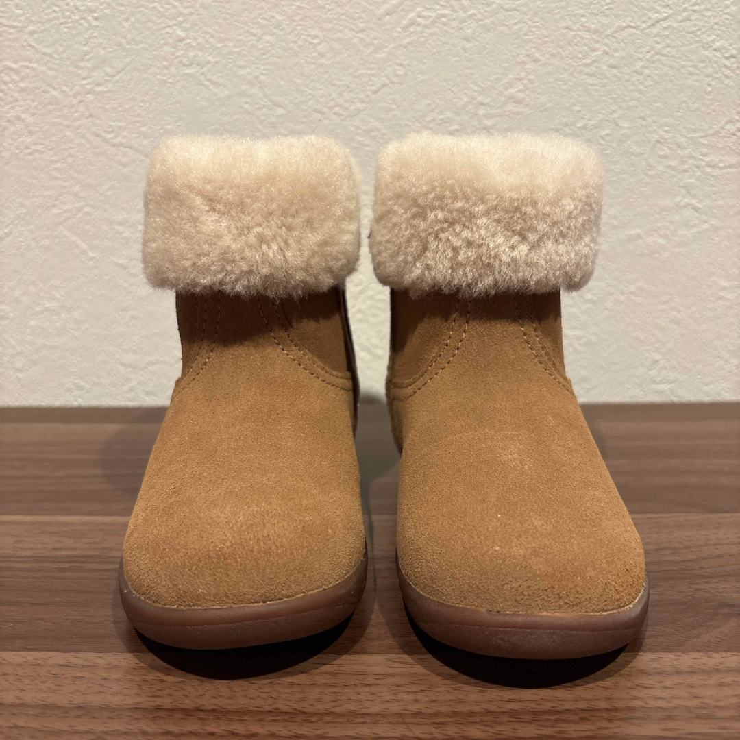 UGG - UGG アグ キッズ用 ブラウンファー付きブーツの通販 by にゃふ