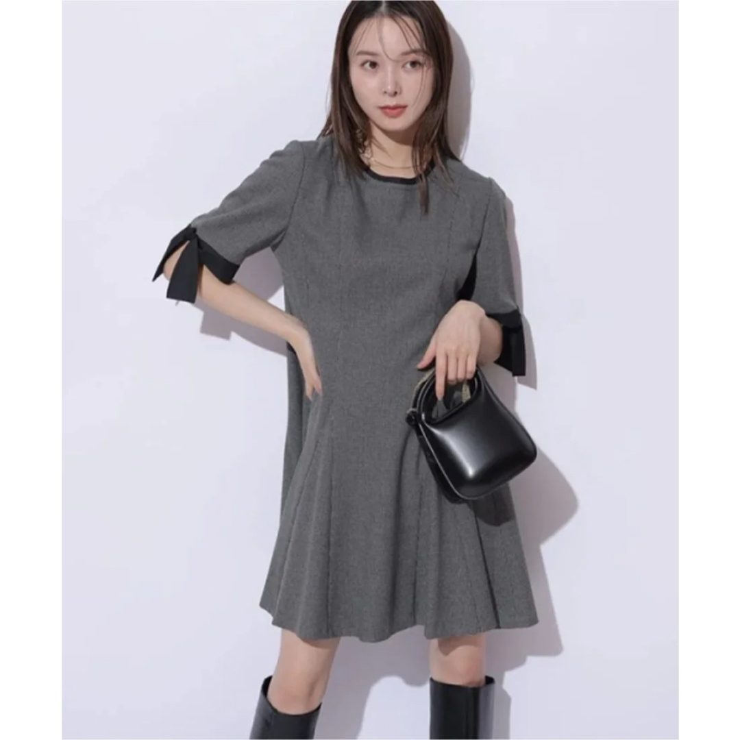 Mystrada - 新品マイストラーダ マチフレアミニワンピース （黒）の