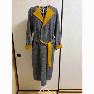 GRACE CONTINENTAL - グレースコンチネンタル ファー付きウールガウン