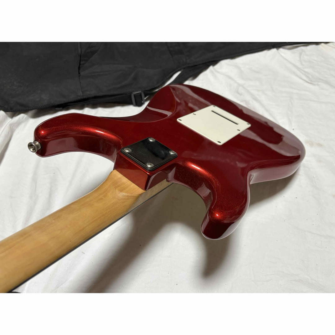 Legend エレキギター ストラト キャンディアップルレッド1926-02-1