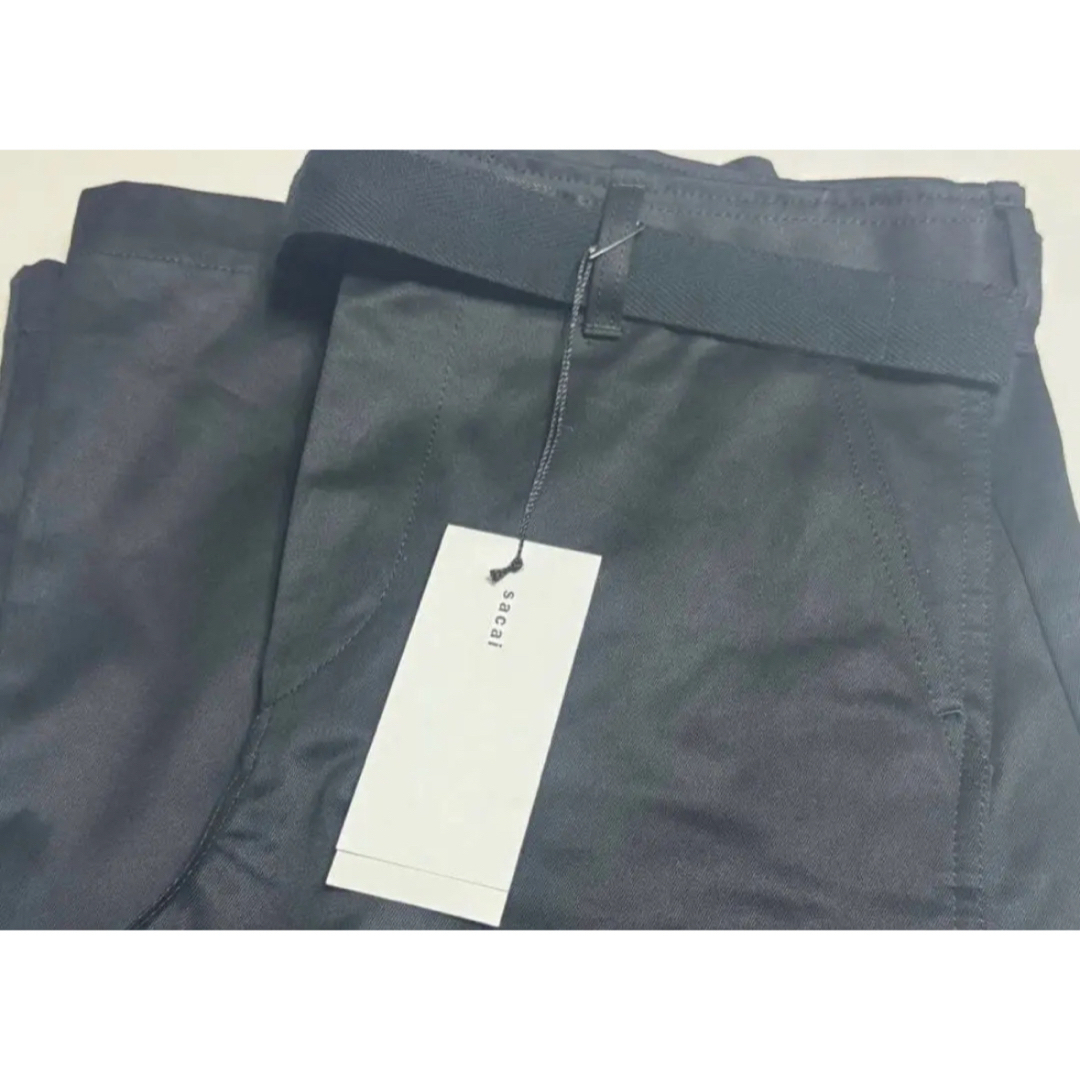 sacai - sacai 26ss cotton chino pants black 1の通販 by Rodman's