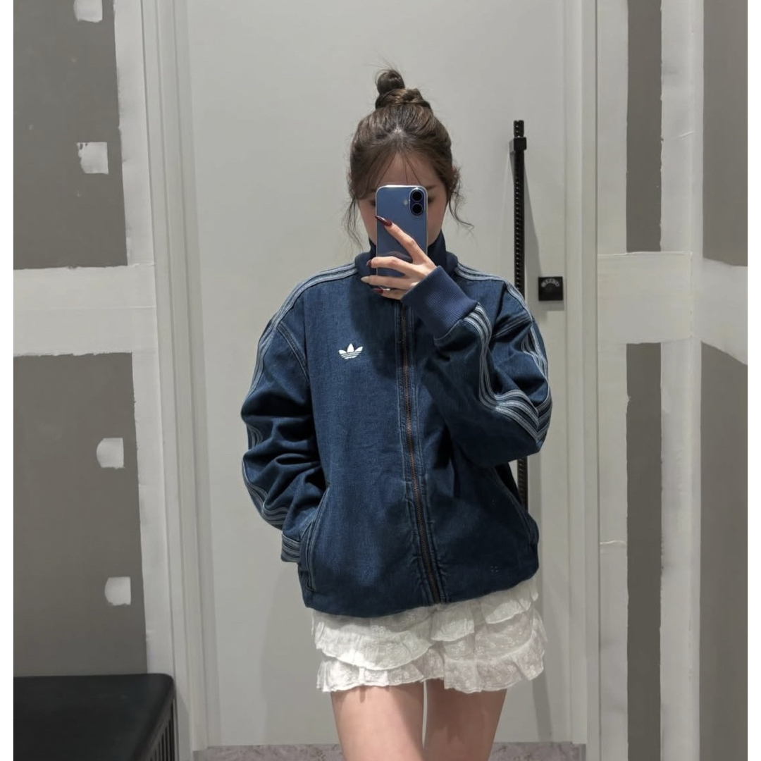 adidas Originals - 新品M】アディダス デニムジャケットファイヤー