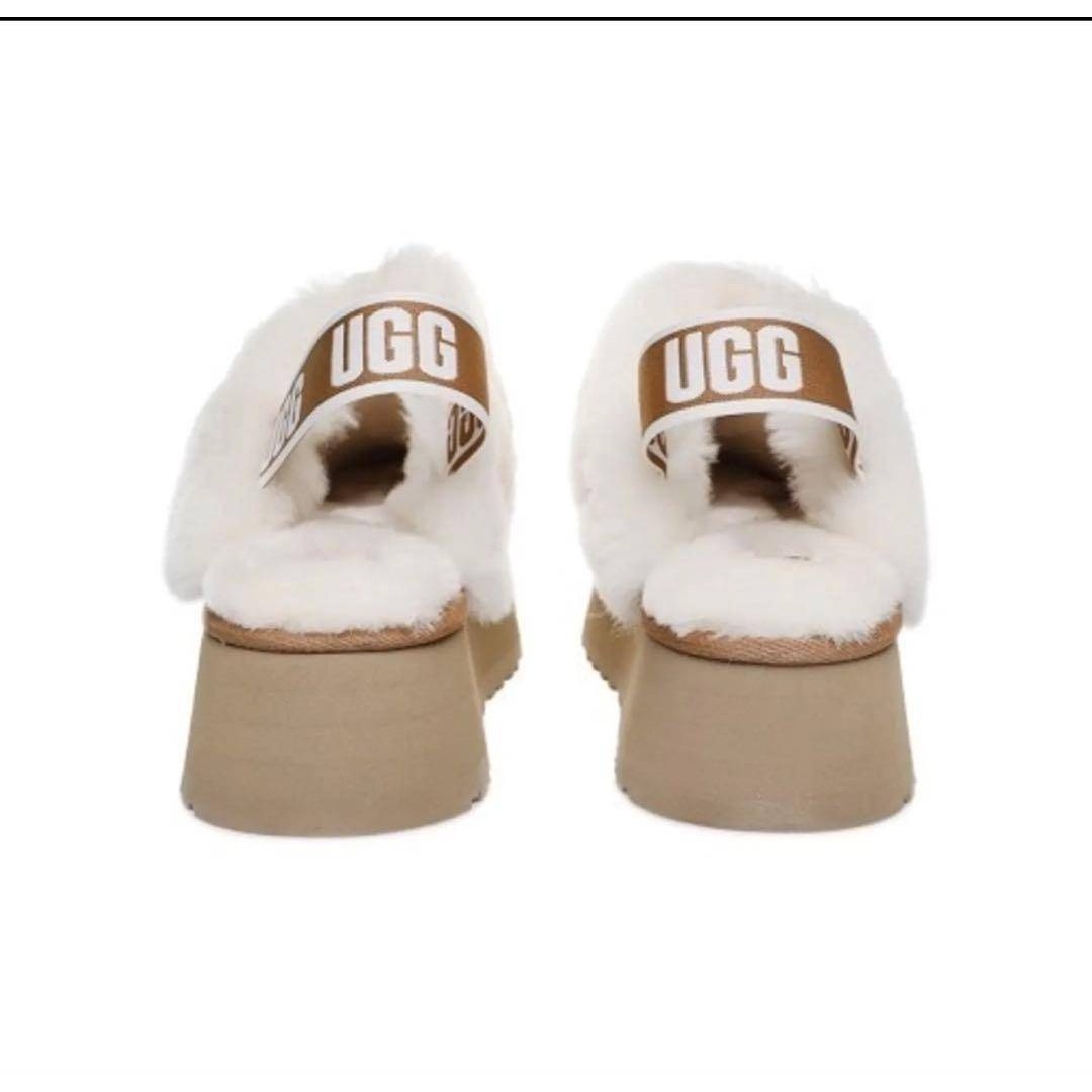 UGG - 【UGG】 ファンケット＊24.0＊厚底ファーサンダル＊US正規品新品