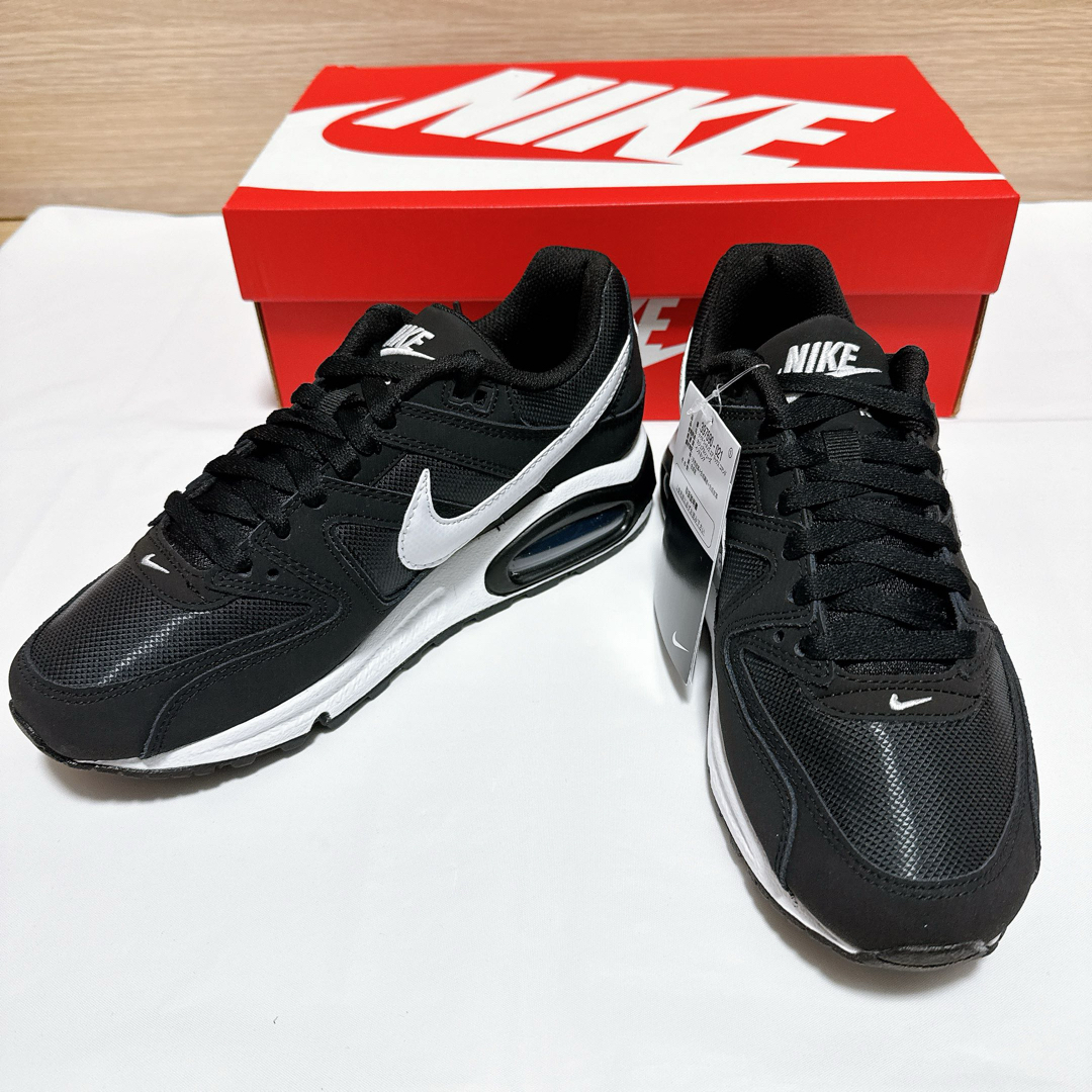 NIKE - 【新品】ナイキ エアマックス コマンド ブラック ホワイト24.5