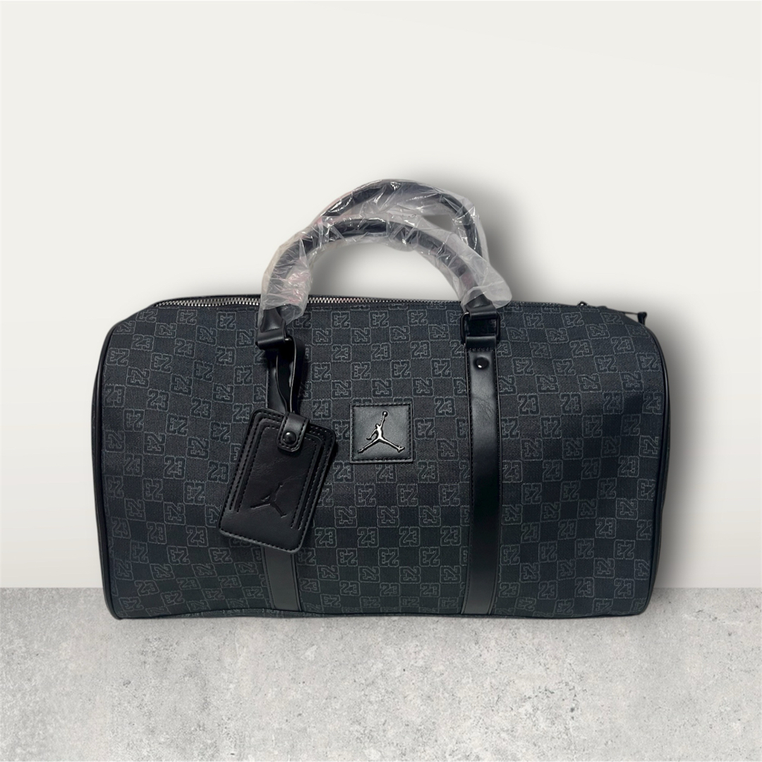 Jordan Brand（NIKE） - Jordan モノグラム ボストンバッグ ブラック
