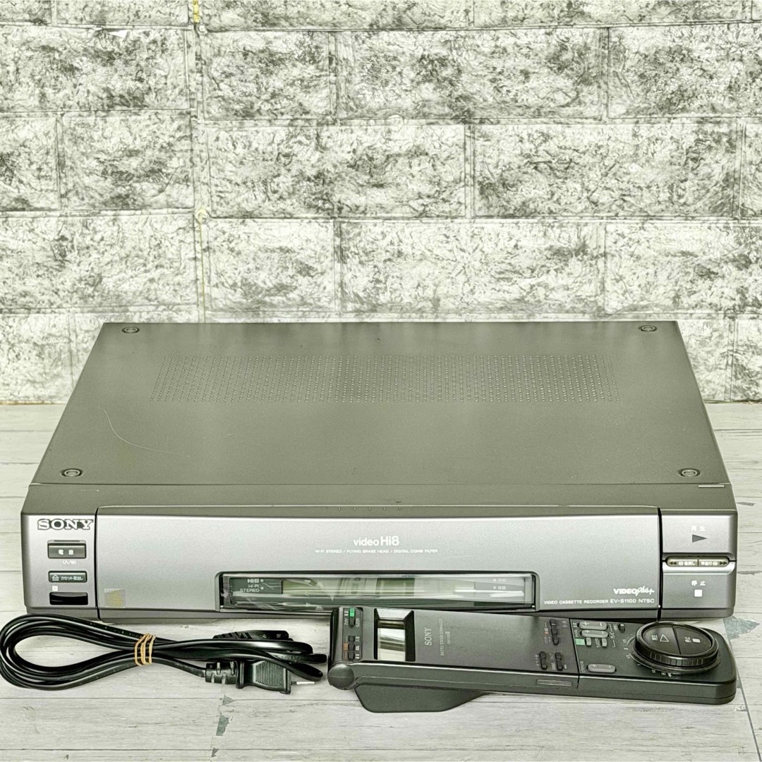 SONY - SONY「EV-S1100」Video8・Hi8ビデオデッキの通販 by まろ。's