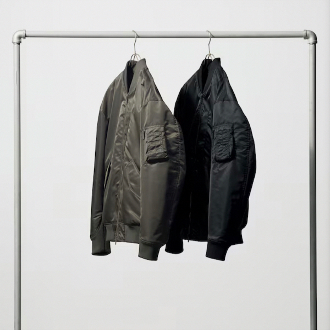 UNIQLO - UNIQLO ハイブリッドダウンオーバーサイズMA－1 2026新作の