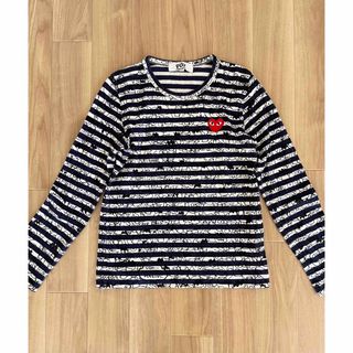 COMME des GARCONS - PLAY COMME des GARÇONS ドット黒 長袖Tシャツ