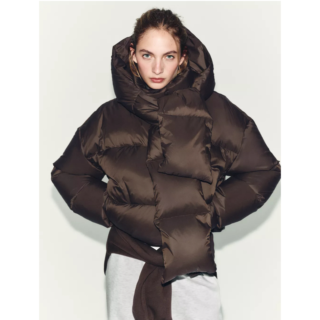 ZARA - 【ZARA】ザラ XS 撥水防風ダウンパフジャケット ダウン