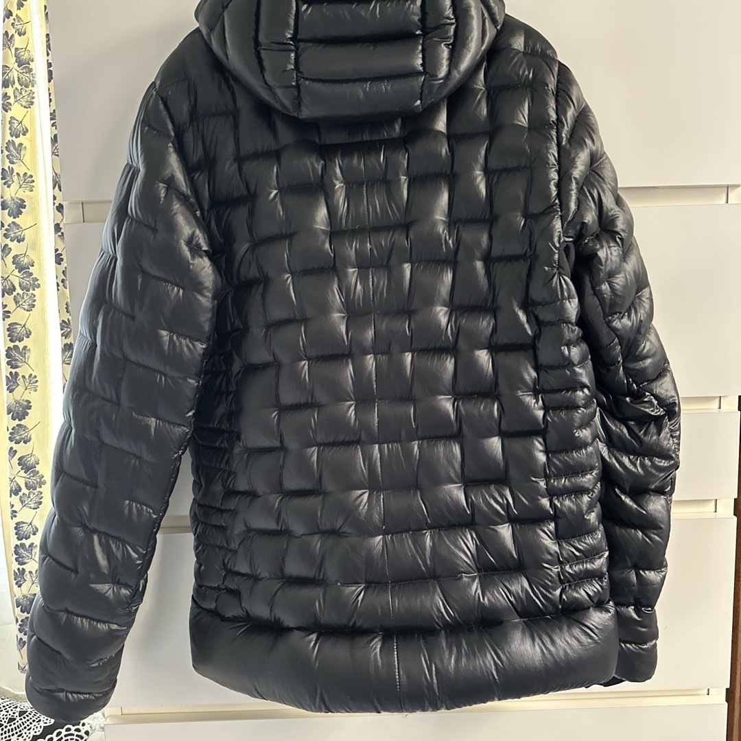 adidas - adidas TERREX ダウンジャケット S 黒フード付き 軽量