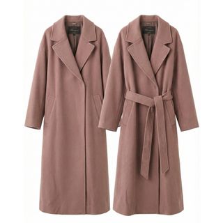 SLOBE IENA - SLOBE IENA SUPER100メルトン ビックラペルコート未使用