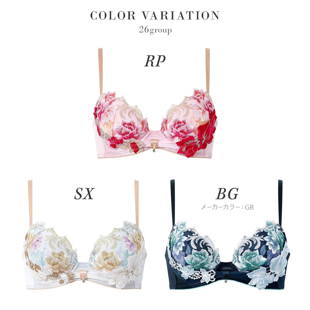 Wacoal - サルート26グループリボンブラソングセット(サックス)の通販