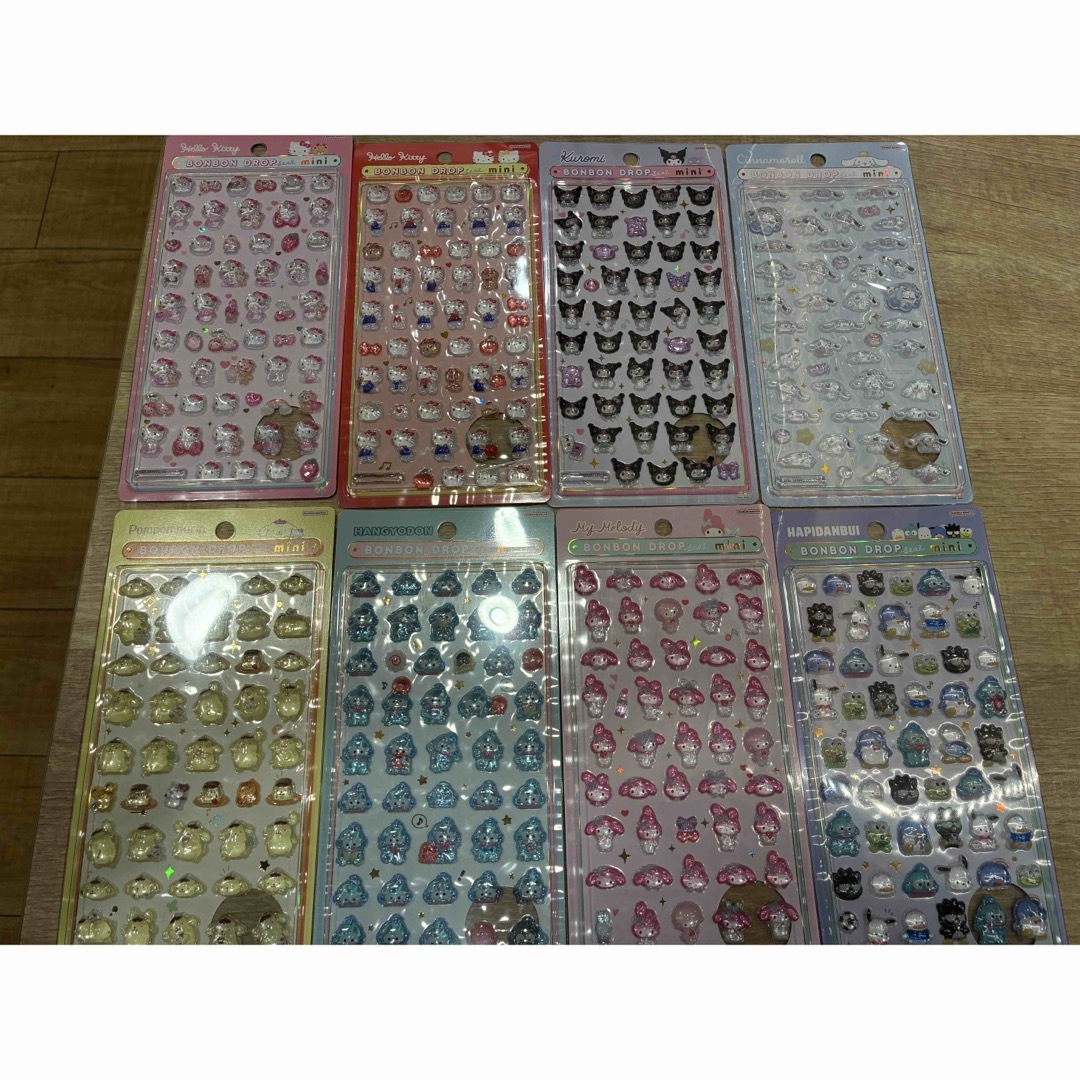 サンリオ - サンリオ ボンボンドロップシール 8シートセット 本物 正規