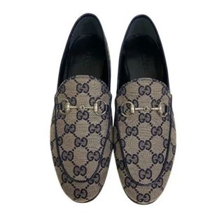 GUCCI - 最終価格 美品 グッチ ホースビット ローファー ダーク