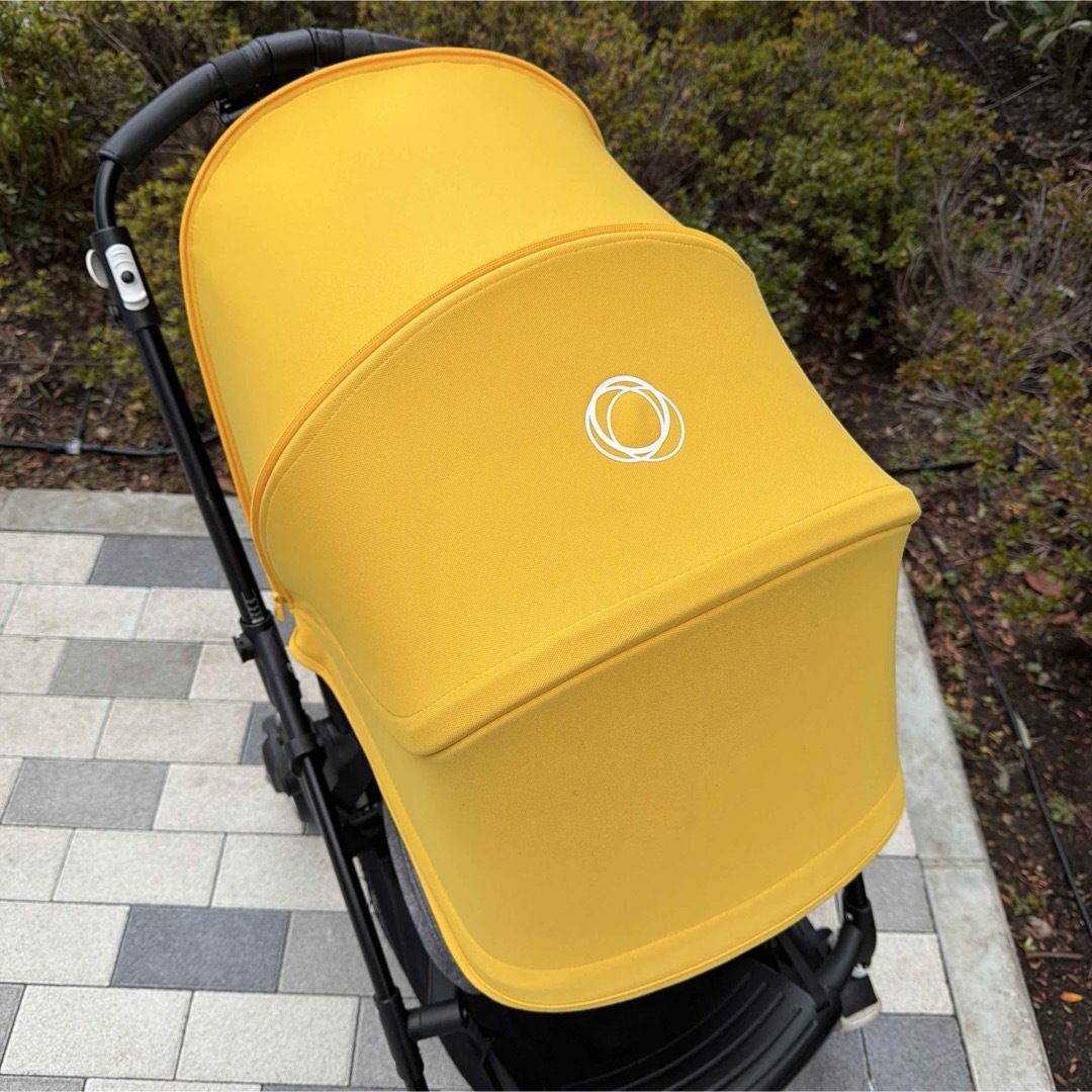 バガブー bee5の通販 bugaboo bee5ベビーカー ブラック&グレーメランジ