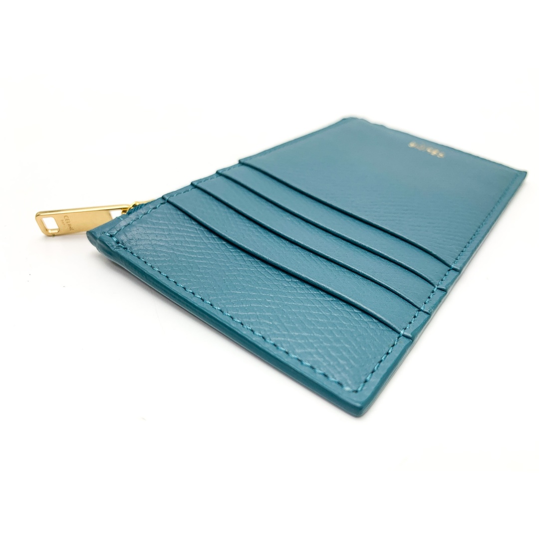 CELINE - CELINE セリーヌ ジップ付き コンパクト カードホルダー