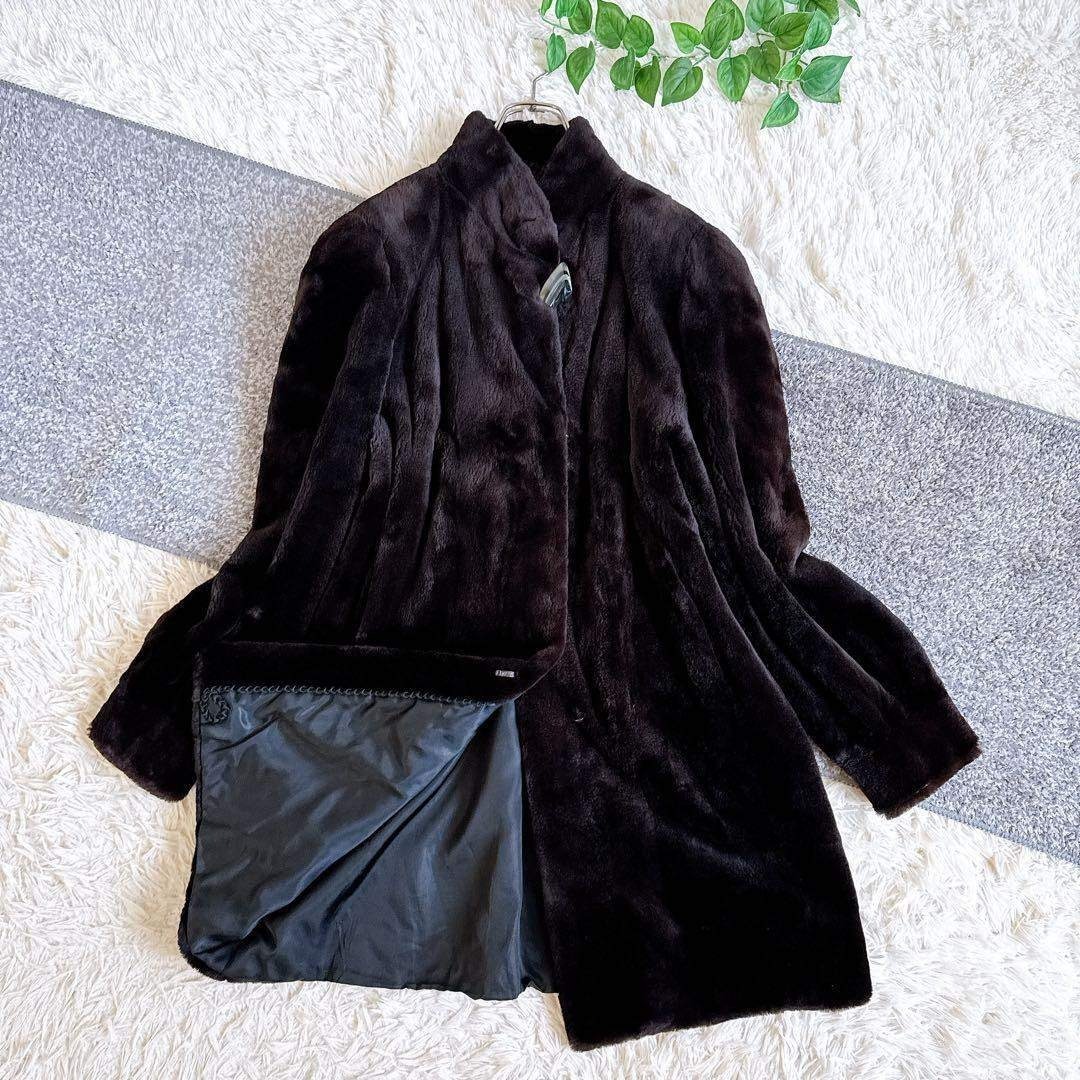 GIVENCHY - オールド ジバンシー サガミンク ロングファーコート 毛皮