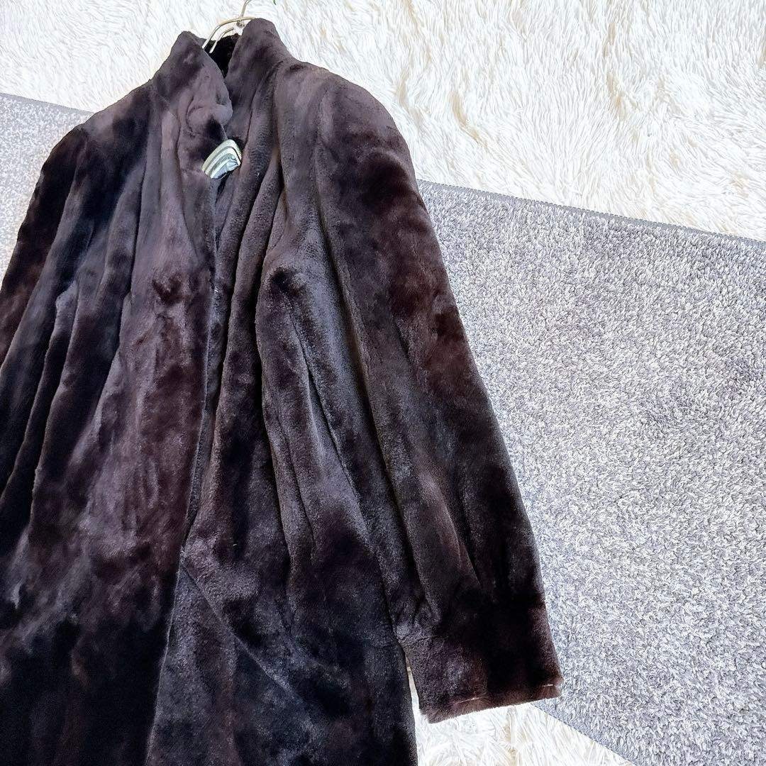 GIVENCHY - オールド ジバンシー サガミンク ロングファーコート 毛皮