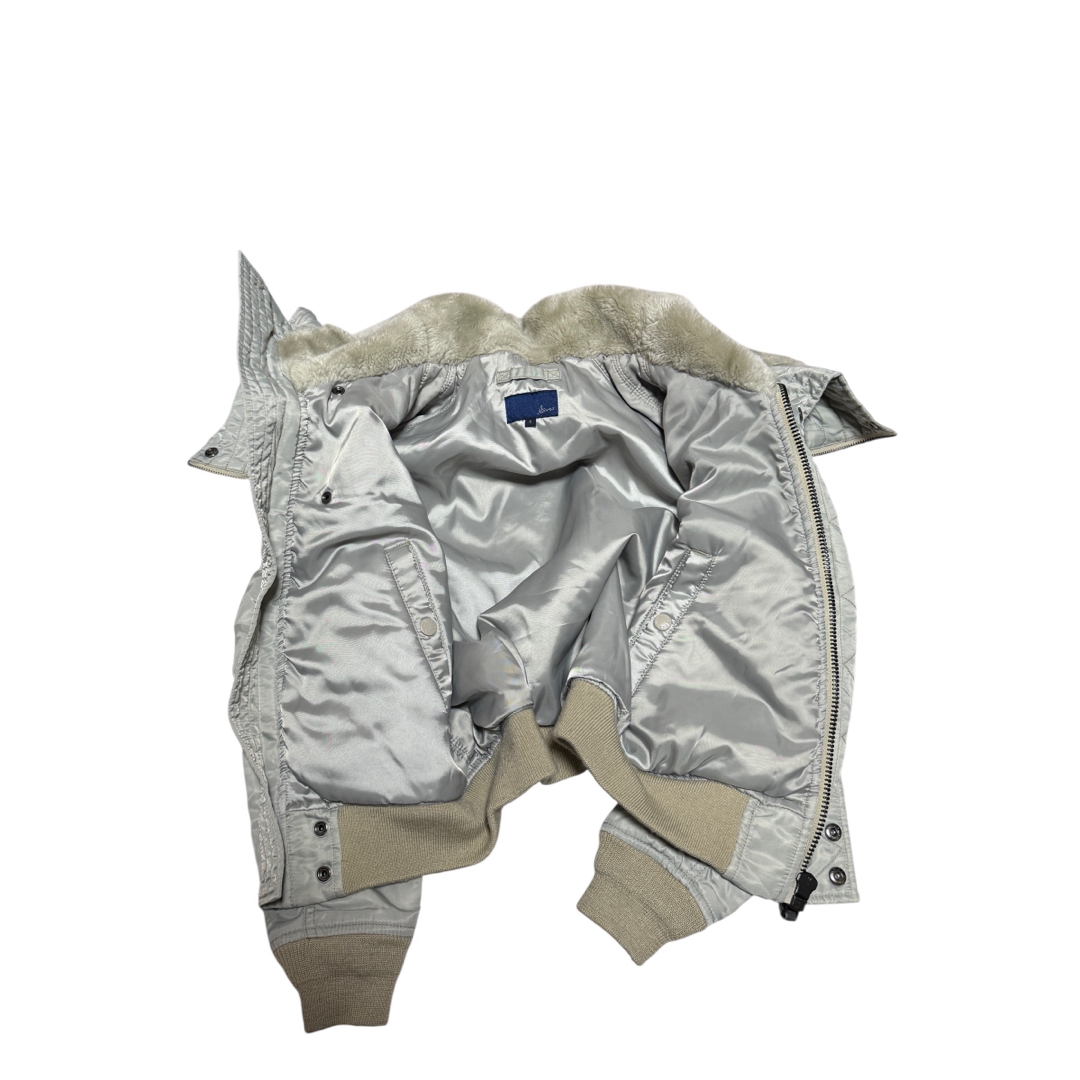 AVIREX - 希少 AVIREX N-2B シルバー フライトジャケット ミリタリー