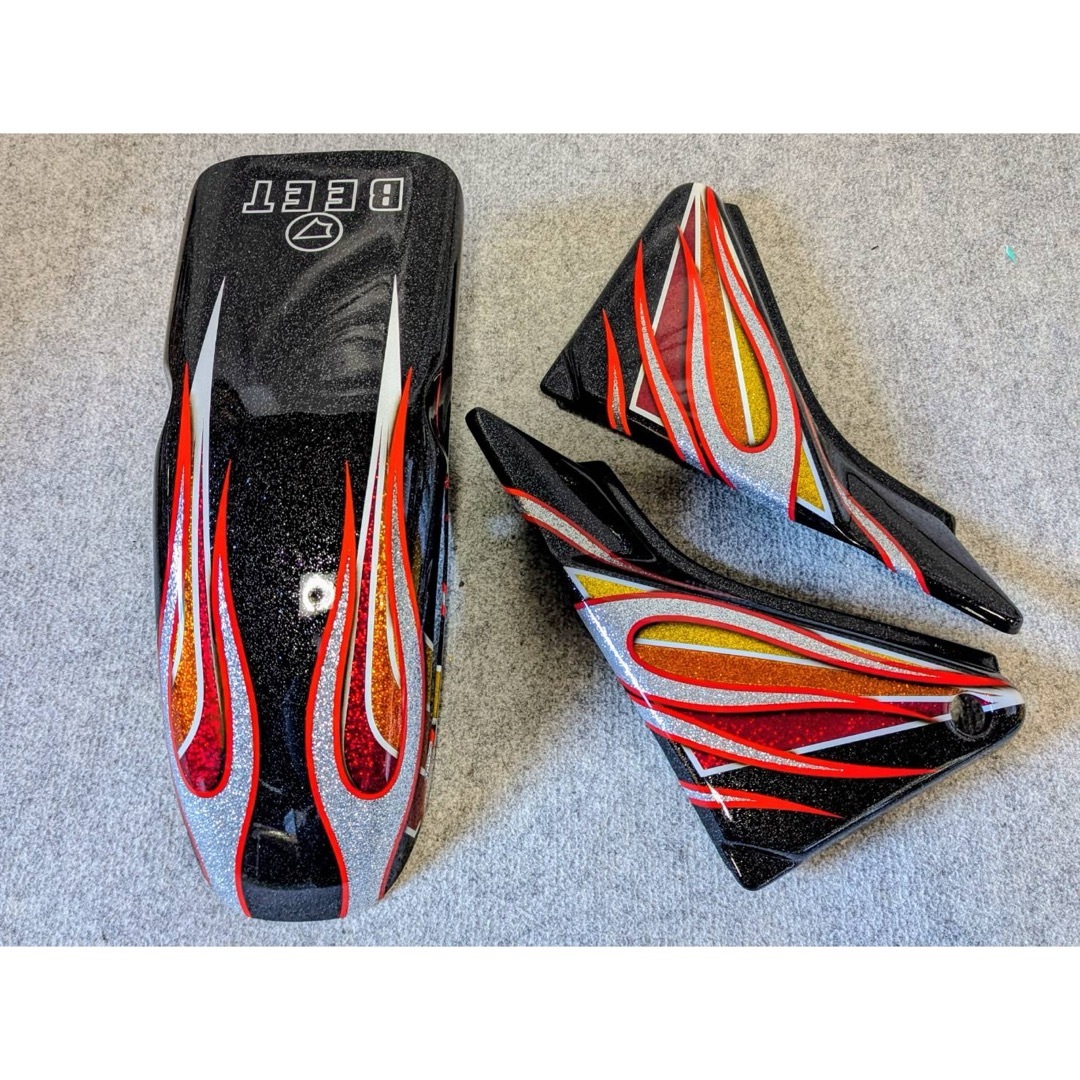 ゼファーχ 外装セット 送料無料 カスタムペイント 反射 ゼファー400の