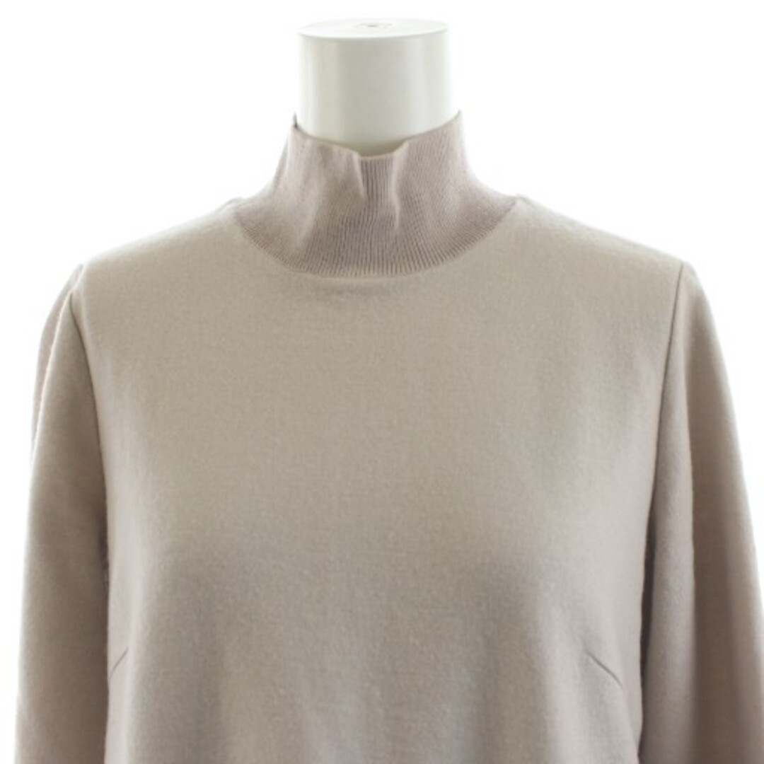 ANAYI - アナイ 23AW ウールジャージーヘムフレアワンピース ミモレ 36