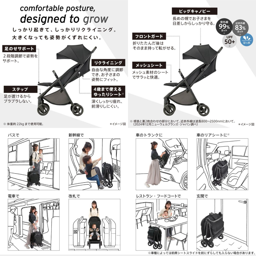 Aprica - 【新品未使用】アップリカ ヴィット2025 ベビーカー ブラック