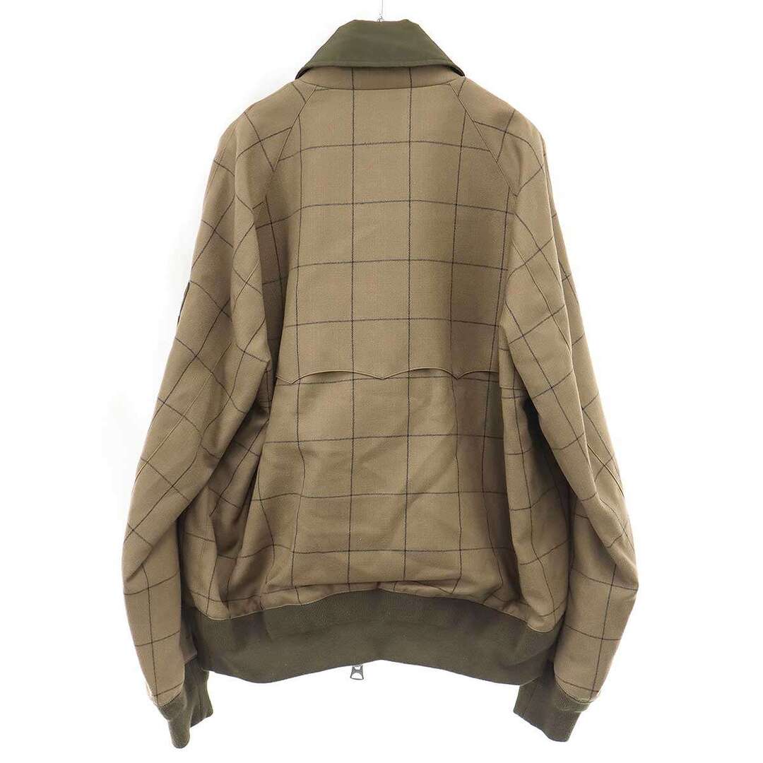 sacai - sacai サカイ 24AW Windowpane Blouson ジップアップ