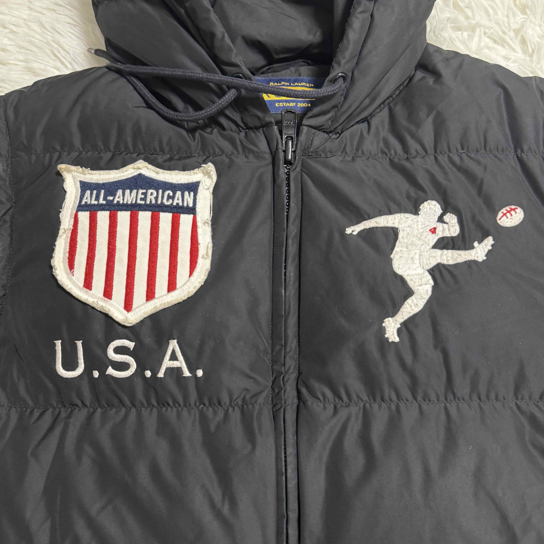 POLO RALPH LAUREN - 【希少】ラルフローレンRUGBY ブラック ダウン
