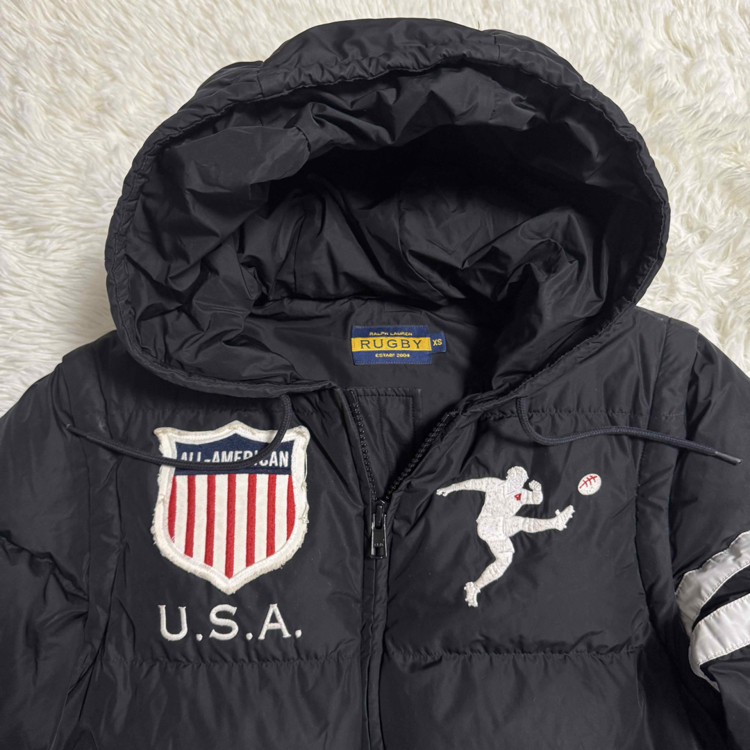 POLO RALPH LAUREN - 【希少】ラルフローレンRUGBY ブラック ダウン