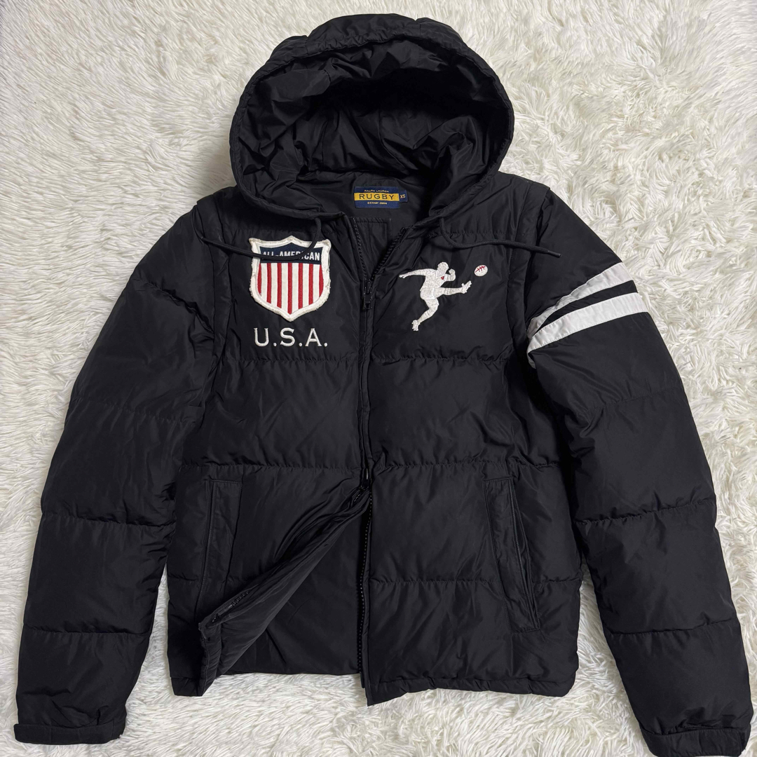 POLO RALPH LAUREN - 【希少】ラルフローレンRUGBY ブラック ダウン