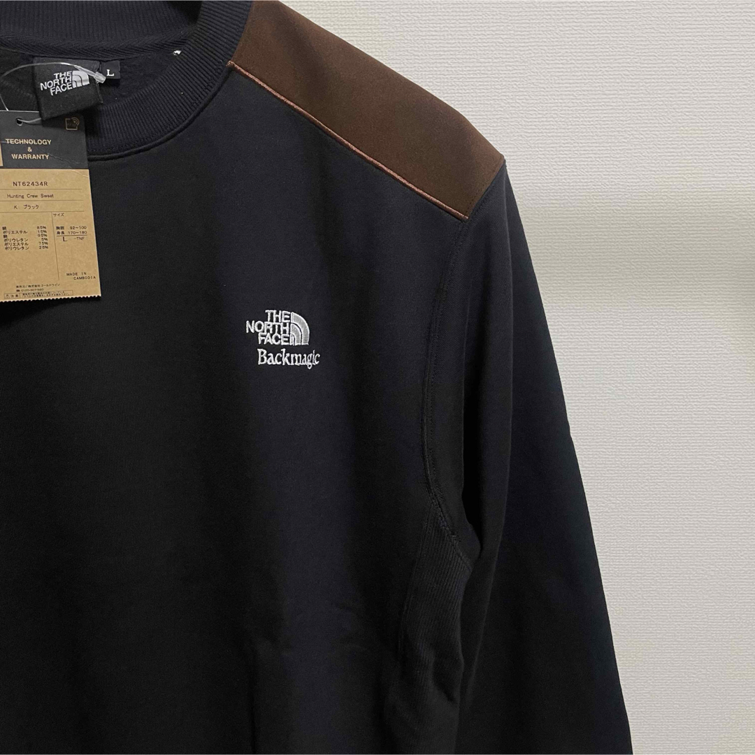THE NORTH FACE - ノースフェイス Backmagic限定 Sweat Crew【L